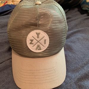 Gray Zyia Baseball Hat